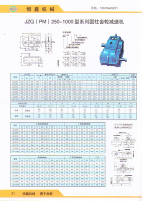 JZQ系列圓柱齒輪減速機 博山恒鑫機械廠的品質(zhì)直銷之道