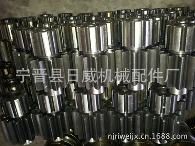俄羅斯DT50工程機械齒輪與連接軸 小減齒輪與大減齒輪的動力紐帶